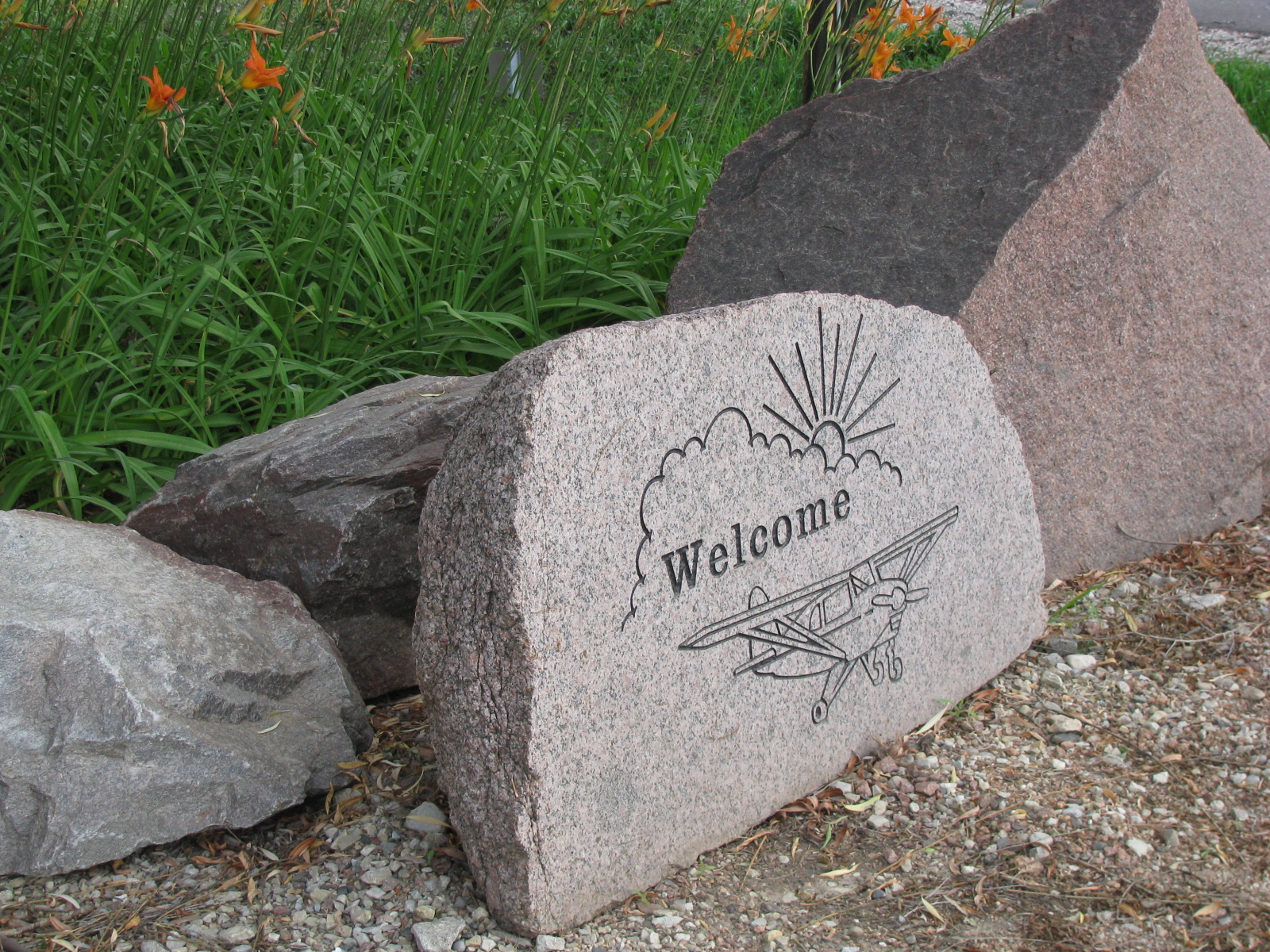 Personalized Etched Stone
